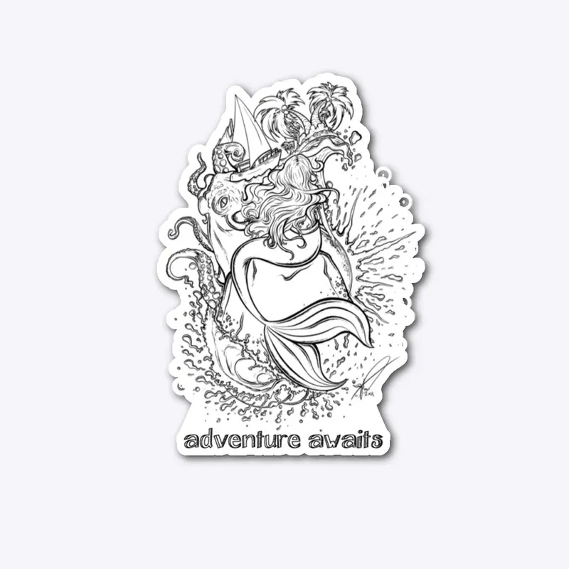 Adventure awaits Hoodie